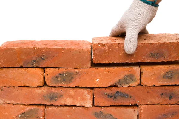 Making up a brick wall with clipping path