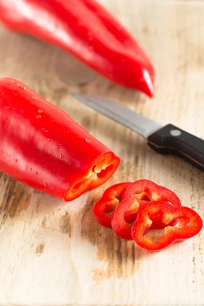 A long red pepper