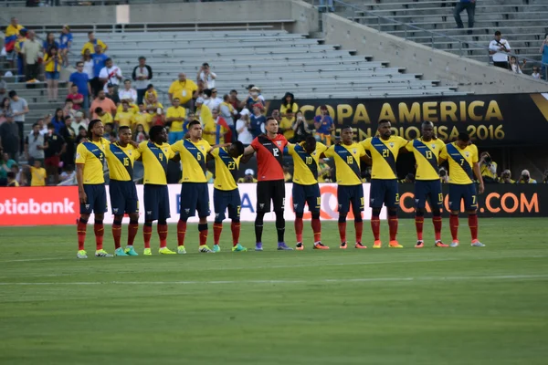 Ecuatorian national team em  minute of silence in honor of Muham