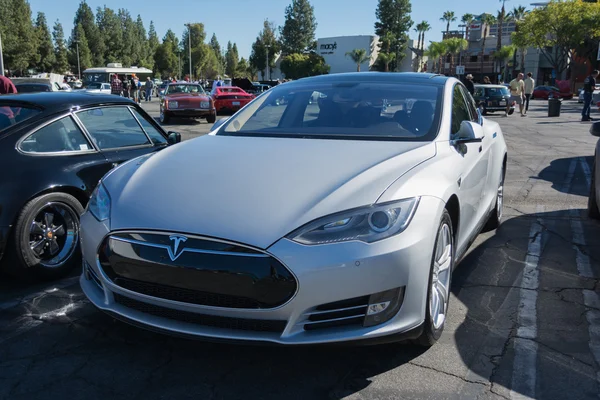 Tesla Model S at the Supercar Sunday Electric Vehicles