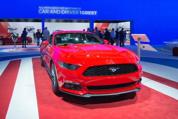 Ford Mustang GT 2015 car on display