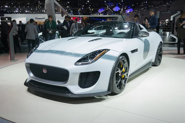 Jaguar Project 7 car 2016 on display