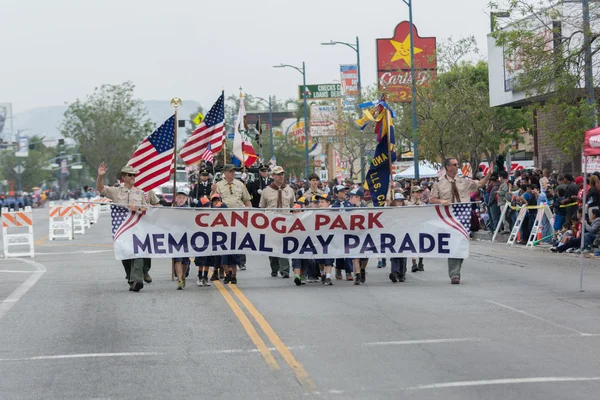 Canoga Park Memorial Day Parade banner