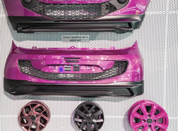 Pink car body kit
