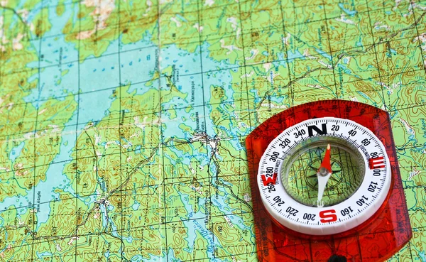 Travel compass and map symbols adventures.