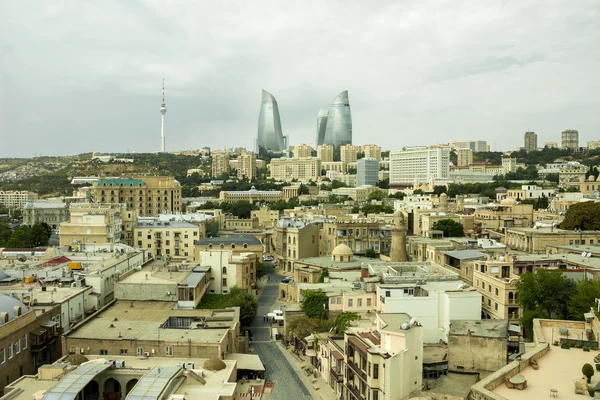 Panorama of the city of Baku, Azerbaijan