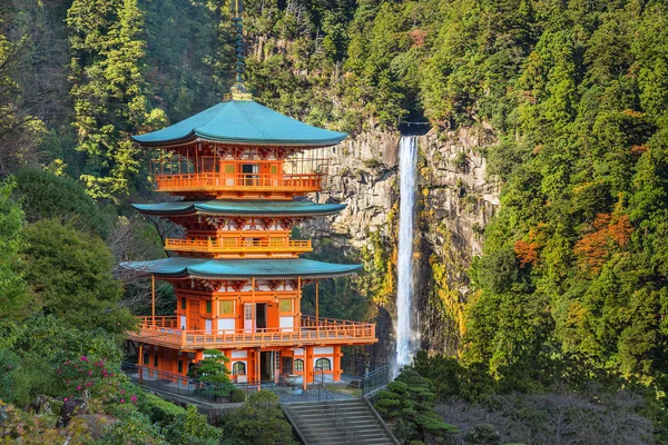 Pagoda of Seiganto-ji Temple at Nachi Katsuura in Wakayama, Japan