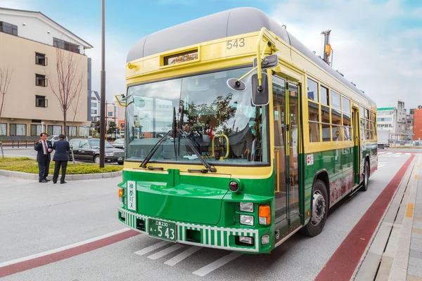 City bus and loop bus at Ise City in Mie, Japan
