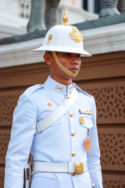 Thai Royal Guard at the Grand Palace in Bangkok
