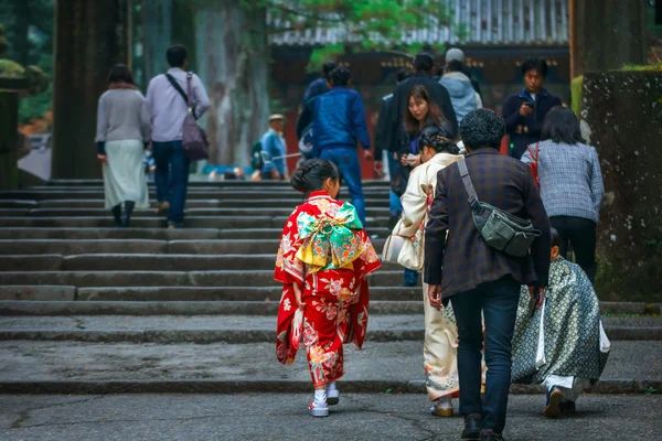 Shichi-go-san, Japanese Rite of Passage Festival Day in Nikko, Japan