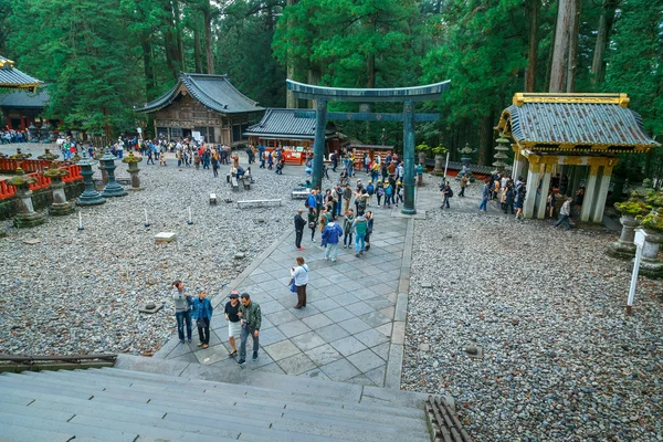 Nikko, Japan - November 17 2015: The final resting place of Toku