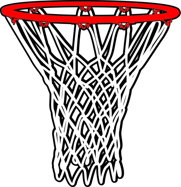 Panier de basket — Image vectorielle JOHNDESIGN7483 © 59549669