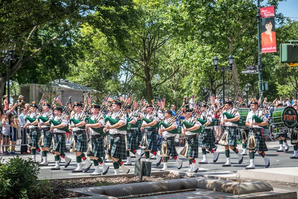 Celebration of US Women's World Cup win in New York