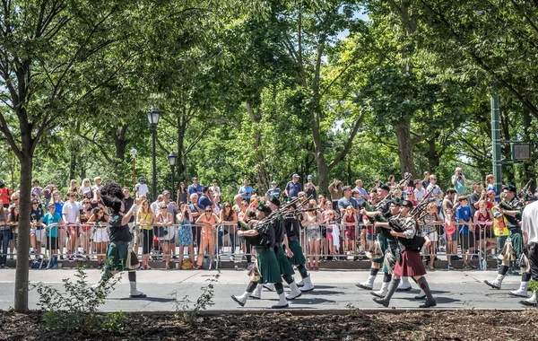 Celebration of US Women\'s World Cup win in New York