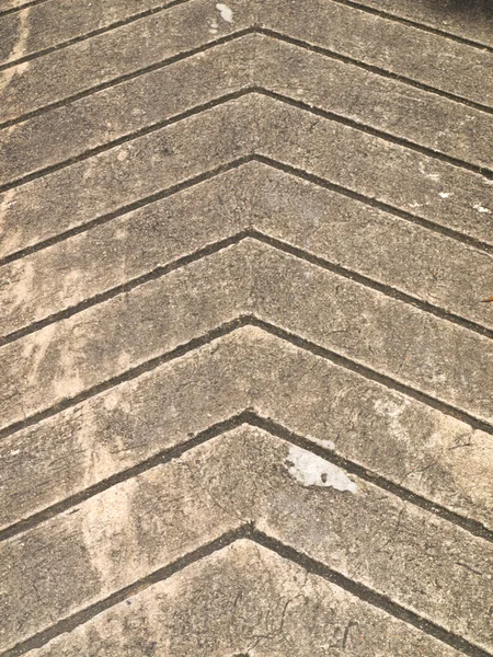 Arrow cement pavement