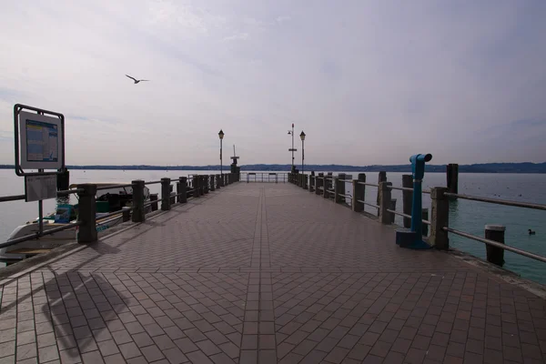 Recreation area on the shore of Lake Garda in Sirmione