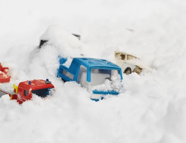 Toy Cars Stuck