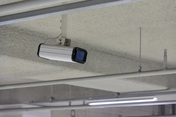 Cctv camera on the ceiling