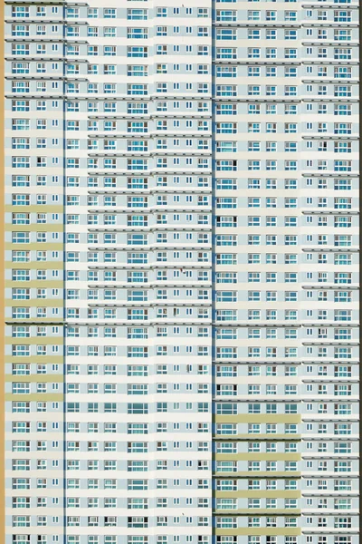 Facade of residential apartment