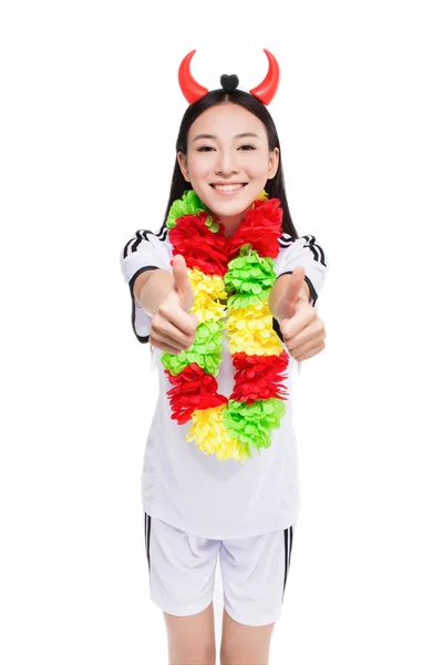 Asian girl cheerleader, chinese