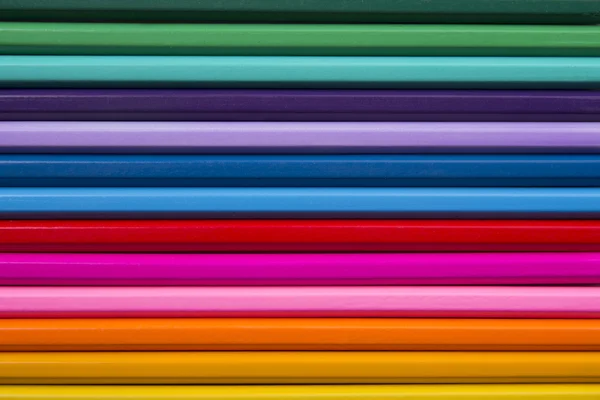 Background of colored pencils