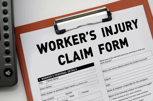 Worker's Injury Claim Form