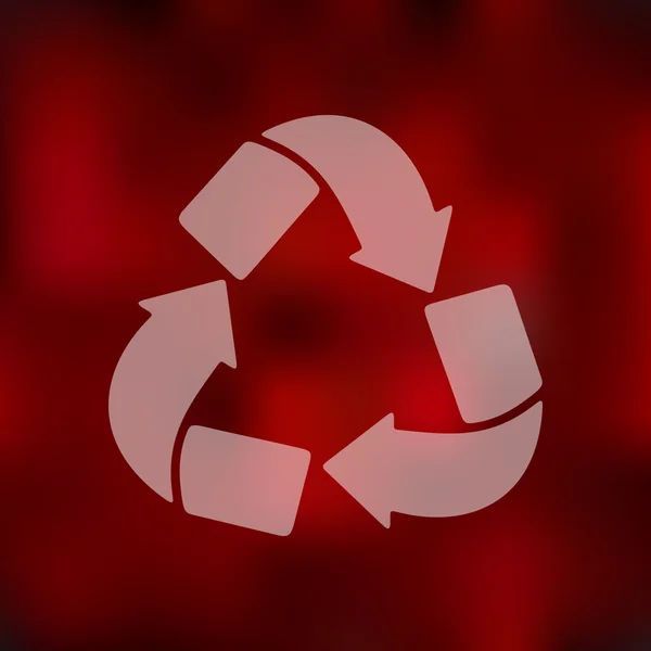 Recycle sign icon