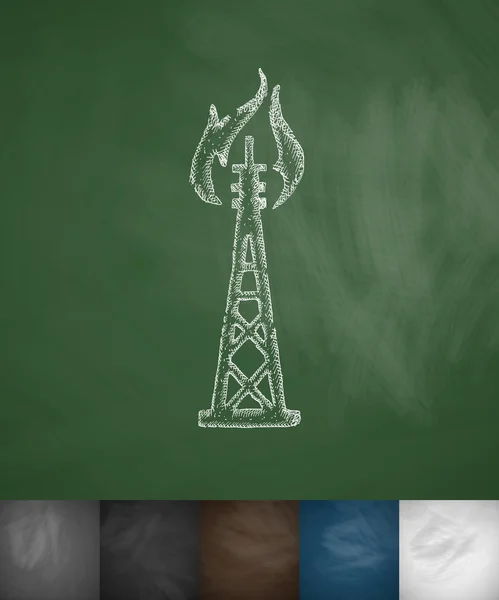 Oil derrick icon