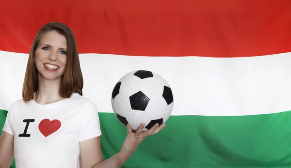 Hungary Flag real fabric seamless close up