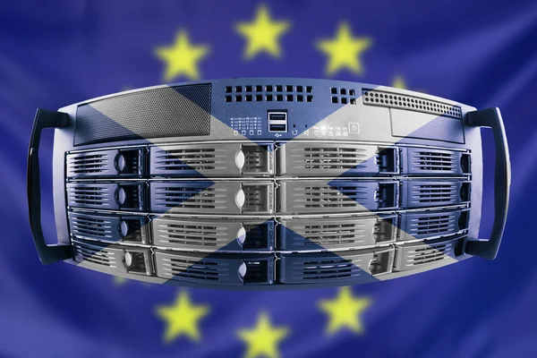 Server Concept Europe and Scotland