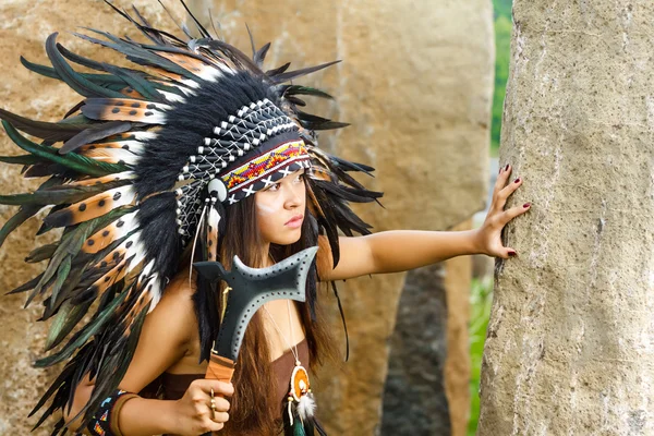 Native american, Indians in traditional dress