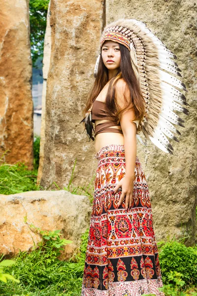 Native american, Indians in traditional dress