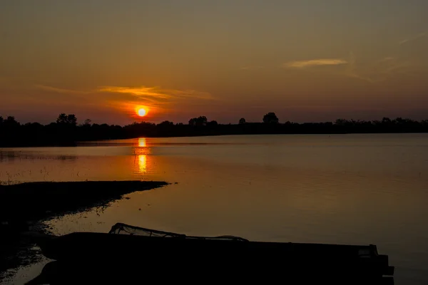 Sunrise River, orange, river, water, shadows, dark, dark.