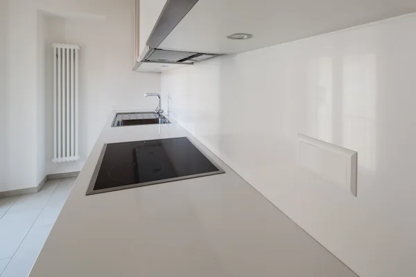 Domestic kitchen in old loft