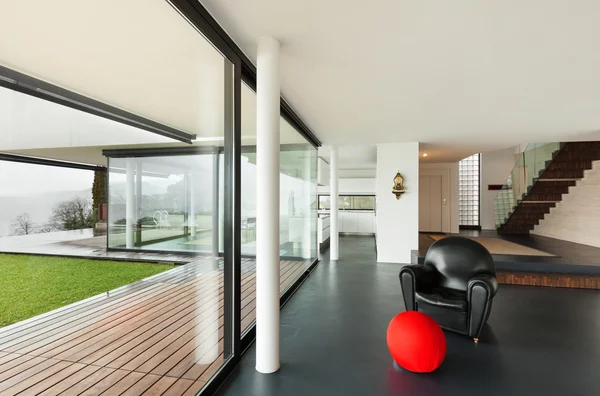 Modern villa, living room