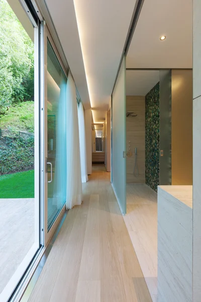 Modern luxury apartment: hallway
