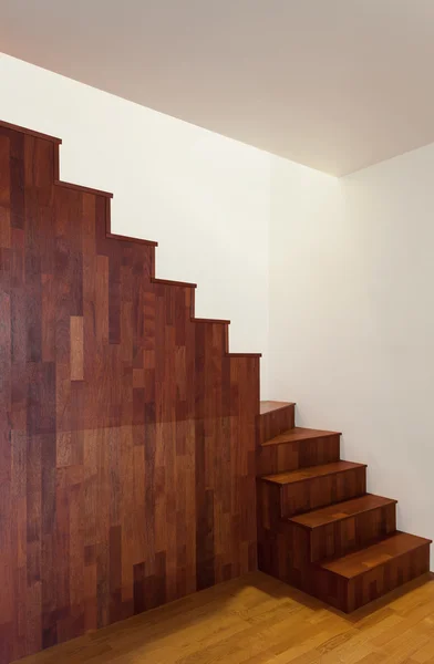 Interior, hardwood staircase