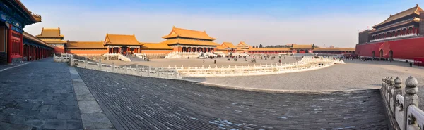 View of the courtyard of the Imperial Palace in Beijing