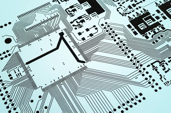 Electronic circuit board printed design project