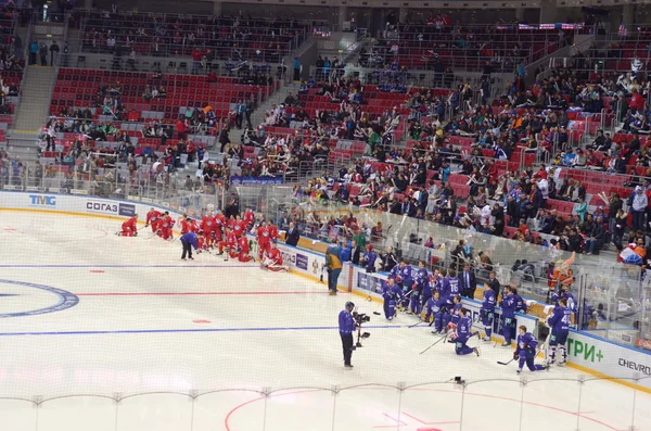 Ice hockey game in Sochi, Russia 2015