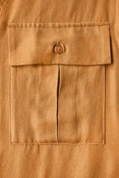 Yellow silk pocket