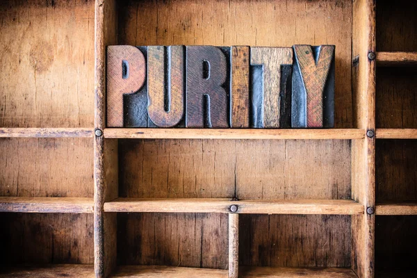 Purity Concept Wooden Letterpress Theme