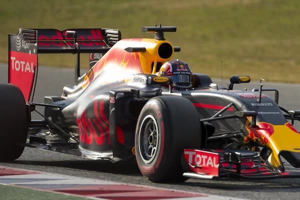 Driver Daniil Kvyat.  Team Red Bull Racing