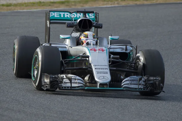 Driver Lewis Hamilton. Team Mercedes