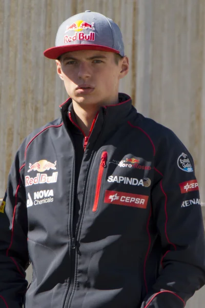 Driver Max Verstappen. Team Toro Rosso