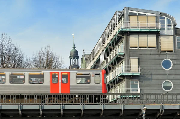 Buildings of the Gruner + Jahr Publishing in Hamburg, Germany fr