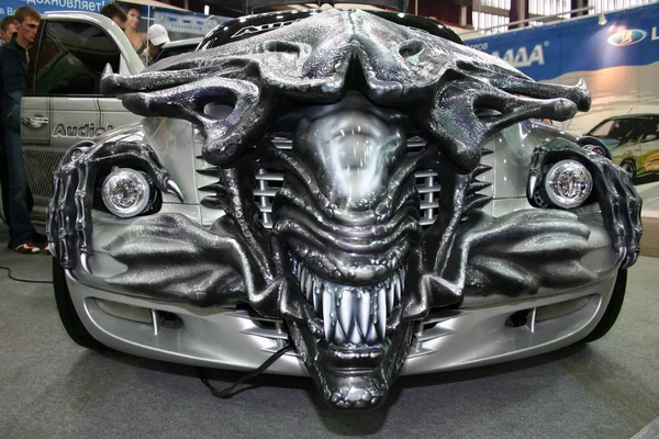 Vehicle tuned in style the movie Aliens in Motor Show.