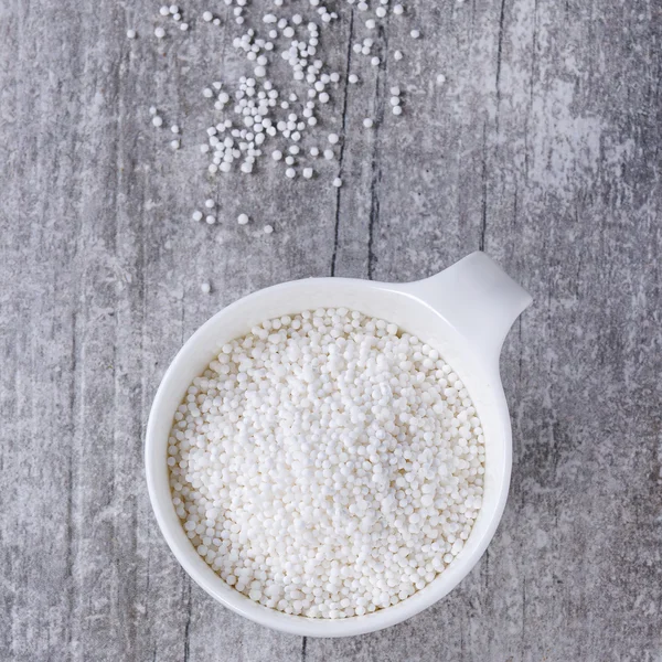 Uncooked tapioca pearls