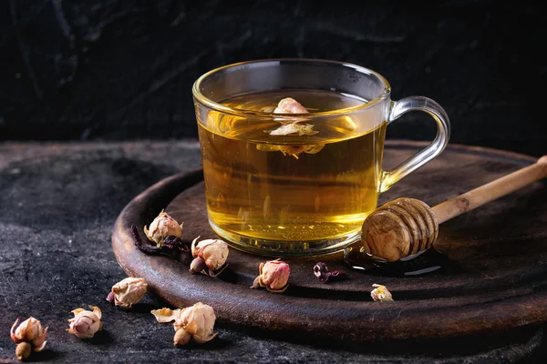 Herbal tea with honey