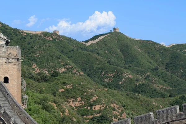 The Great Chinese Wall close to Jinshanling